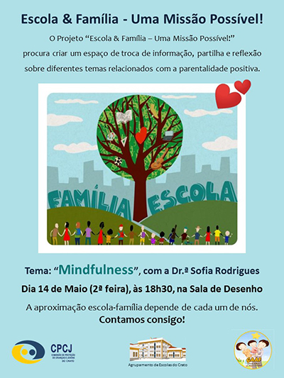 Projeto “Escola Família – Uma Missão Possível” – Mindfulness