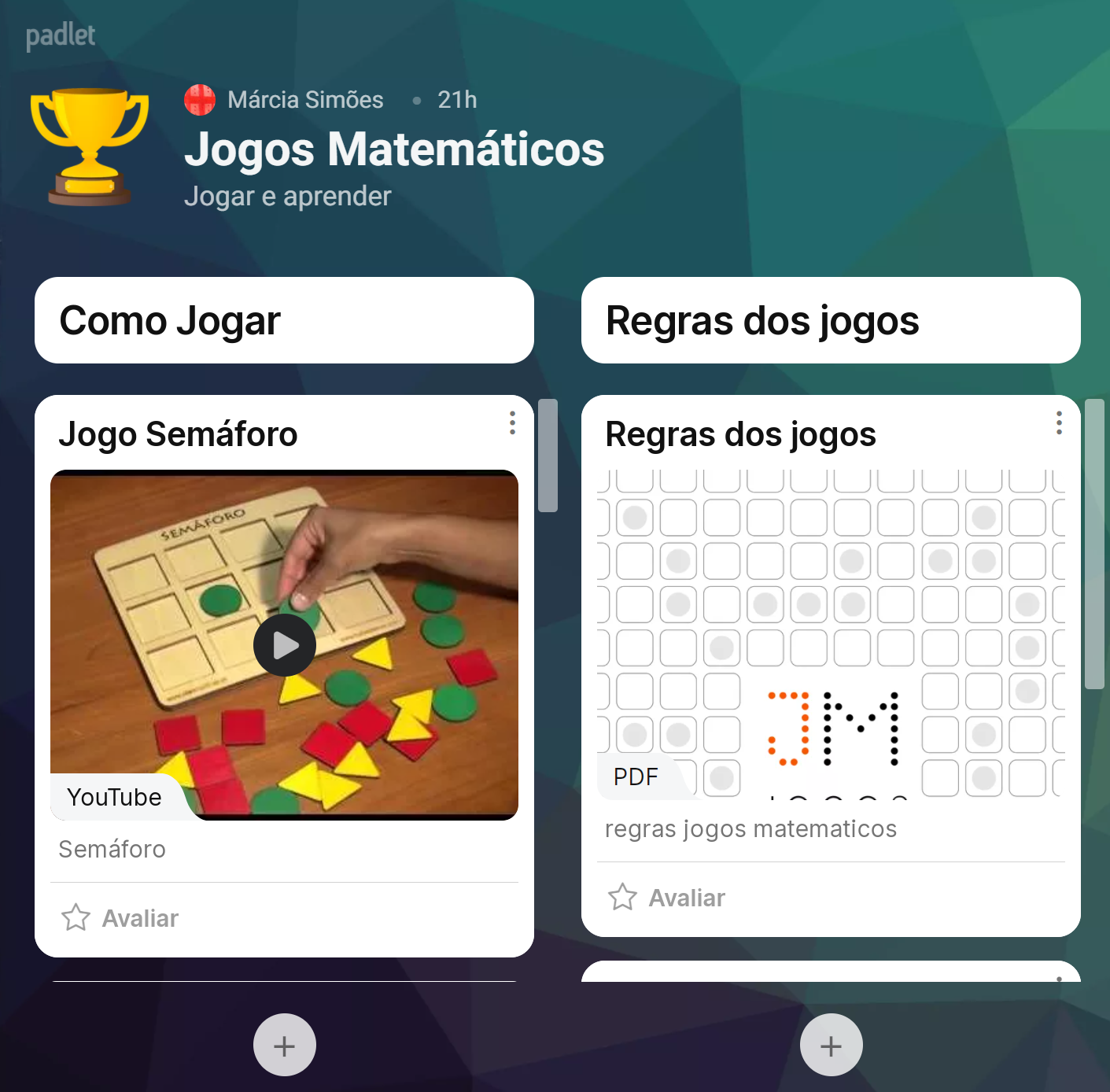 PROJETO JOGOS MATEMÁTICOS